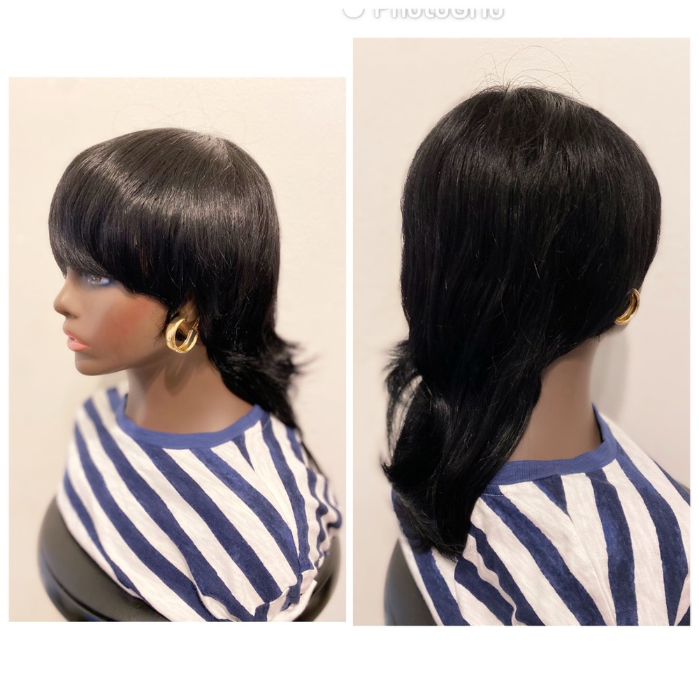 Short pixie cut wig . - Picture 3 of 5